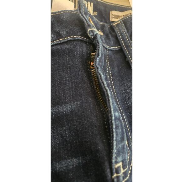 Harley Davidson Curvy Boot Cut Jeans Size 32 - Picture 8 of 11
